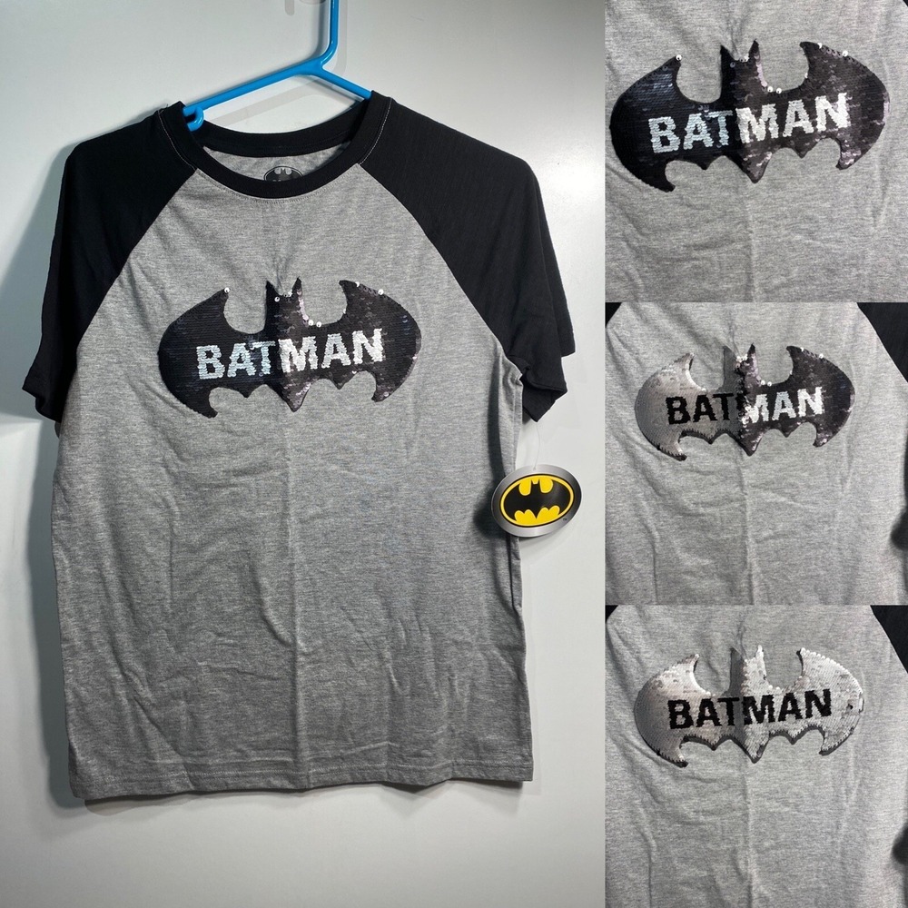 batman‎ boys short sleeve shirt size XL extra large 14 16